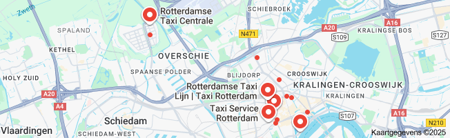 taxi rotterdam centrum