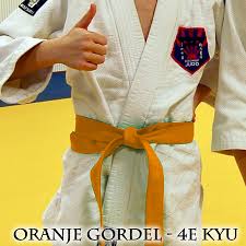 oranje gordel judo