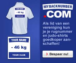 rugnummer judo